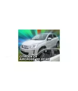 Ανεμοθραύστες για Citroen C4 Aircross (2012+) 5 πορτο - 4 τμχ. εμπρός και πίσω 