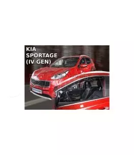 Ανεμοθραύστες για Kia Sportage (2016+) 5 πορτο - 2 τμχ. εμπρός 