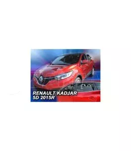 Ανεμοθραύστες για Renault Kadjar (2015+) - 4 τμχ εμπρός και πίσω 