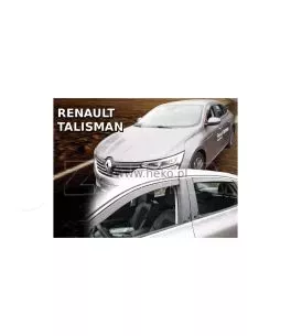 Ανεμοθραύστες για Renault Talisman (2015+) sedan - 4 τμχ εμπρός και πίσω 