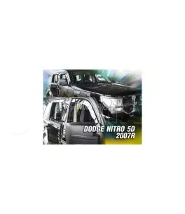 Ανεμοθραύστες για Dodge Nitro (2007+) 5 πορτο - 4 τμχ. εμπρός και πίσω 