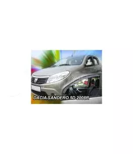 Ανεμοθραύστες για Dacia Logan I (2004-2013) sedan - 4 τμχ. εμπρός και πίσω 