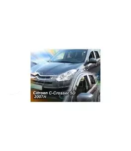 Ανεμοθραύστες για Citroen C-Crosser / Peugeot 4007 (2007+ ) 5 πορτο - 4 τμχ. εμπρός και πίσω 