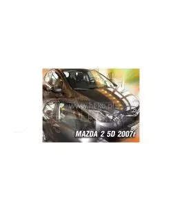 Ανεμοθραύστες για Mazda 2 (2007-2009) 5 πορτο - 4 τμχ. εμπρός και πίσω 