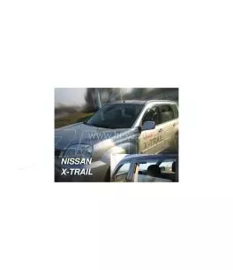 Ανεμοθραύστες για Nissan X-Trail (2001-2007) - 4 τμχ εμπρός και πίσω 