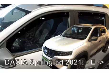 Heko ΣΕΤ ΑΝΕΜΟΘΡΑΥΣΤΕΣ ΑΥΤΟΚΙΝΗΤΟΥ ΓΙΑ DACIA SPRING ELECTRIC 5D 2021+  ΑΠΟ ΕΥΚΑΜΠΤΟ ΦΙΜΕ ΠΛΑΣΤΙΚΟ HEKO - 4 ΤΕΜ. ΑΝΕΜ.SET13122 