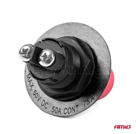 AMIO ΔΙΑΚΟΠΤΗΣ POWER-OFF ΜΠΑΤΑΡΙΑΣ 12-32V 50A 29mm 3 ΛΕΙΤΟΥΡΓΙΩΝ AMIO - 1 ΤΕΜ. 03025/AM 