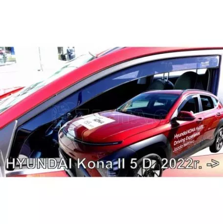 Heko ΑΝΕΜΟΘΡΑΥΣΤΕΣ ΓΙΑ HYUNDAI KONA 5D 04/2023+ ΣΕΤ ΑΥΤΟΚΙΝΗΤΟΥ ΑΠΟ ΕΥΚΑΜΠΤΟ ΦΙΜΕ ΠΛΑΣΤΙΚΟ HEKO - 4 ΤΕΜ. ΑΝΕΜ.SET17316 