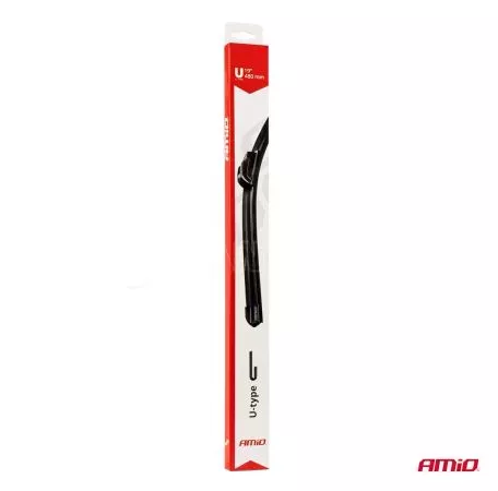 AMIO ΥΑΛΟΚΑΘΑΡΙΣΤΗΡΑΣ FLAT TYPE-U 550mm /22''  AMIO - 1 Τεμ. 01182/AM 