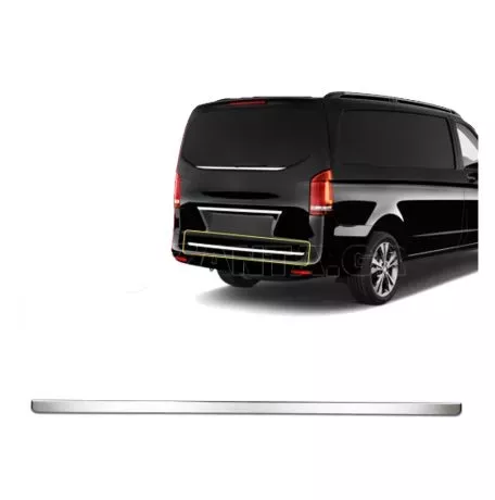 S-DIZAYN TRIM ΜΑΡΚΕ ΠΟΡΤ ΜΠΑΓΚΑΖ ΧΡΩΜΙΟ ΓΙΑ MERCEDES VITO W447 2014+ - 1 ΤΕΜ 6531030/SD 