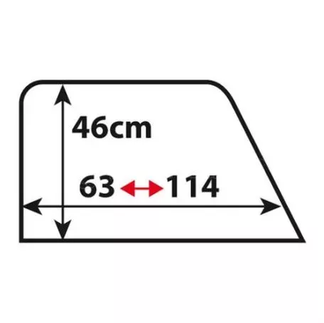 Lampa ΠΛΑΙΝΑ ΚΟΥΡΤΙΝΑΚΙΑ ΕΛΑΣΤΙΚΑ ΦΟΡΕΤΑ CAPS 2IN1 63>114X46CM LAMPA - 2 ΤΕΜ L6689.7 