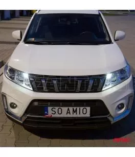 T10 12/24V W2,1x9,5d ΛΕΥΚΟ 5.600K 3SMDx2835​ LED AMIO - 2 ΤΕΜ. 