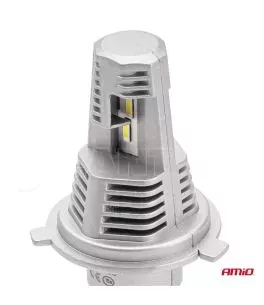 ΛΑΜΠΕΣ LED H4 10-16V 40W 6.500K 4400lm  (ΨΥΚΤΡΑ) X1 AMIO - 2ΤΕΜ. 