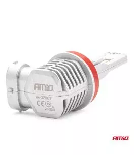 ΛΑΜΠΕΣ LED H8/H9/H11 10-16V 40W 6.500K 4400lm  (ΨΥΚΤΡΑ) X1 SERIES AMIO - 2ΤΕΜ. 