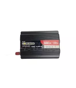 Power Inverter Αυτοκινήτου Από 12 Volt Σε 230 Volt 600/1200 Watt 