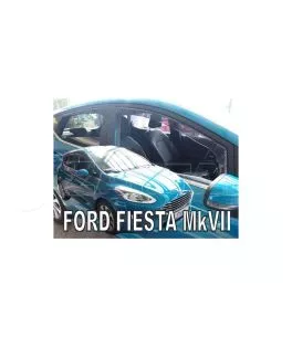 Ανεμοθραύστες για Ford Fiesta (2017+) 5 πορτο - 4 τμχ. εμπρός και πίσω 