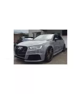 Προφυλακτήρας εμπρός για Audi A3 (2012-2015) - RS3 design με ανοίγματα για parktronic 