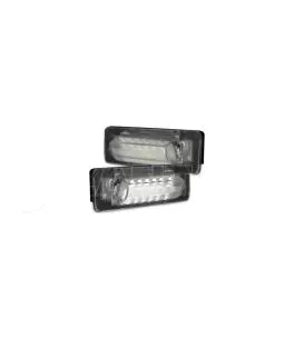 Πλαφονιέρα πίσω πινακίδας για Mercedes W210 / W202 - led - 2 τμχ. 