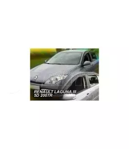 Ανεμοθραύστες για Renault Laguna (2007+) 5 πορτο - 4 τμχ εμπρός και πίσω 