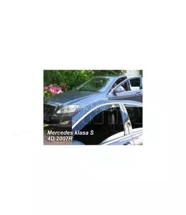 Ανεμοθραύστες για Mercedes S-Class W221  (2005-2013) sedan - 2 τμχ. εμπρός 