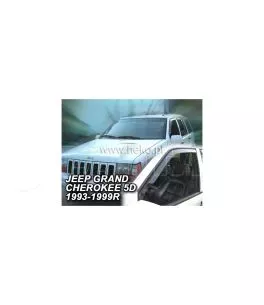 Ανεμοθραύστες για Jeep Grand Cherokee  (2004-2010) 5 πορτο - 2 τμχ. εμπρός 