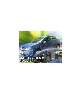 Ανεμοθραύστες για Dacia Logan II (2013+) sedan  - 4 τμχ. εμπρός και πίσω 