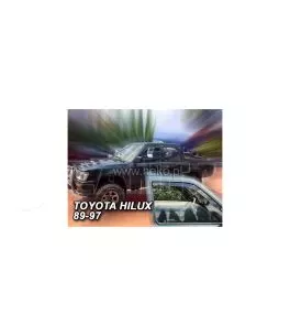 Ανεμοθραύστες για Toyota Hilux (1989-1997) 4 πορτο - 2 τμχ. εμπρός 