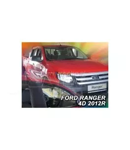 Ανεμοθραύστες για Ford Ranger III (2012-2023) 4 πορτο - 2 τμχ. εμπρός 