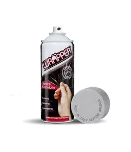 ΠΡΟΣΤΑΤΕΥΤΙΚΟ ΦΙΛΜ ΣΕ ΣΠΡΕΙ WRAPPER SPECIAL COLOUR SILVER GLITTER 400 ml (ΑΣΗΜΙ GLITTER) 