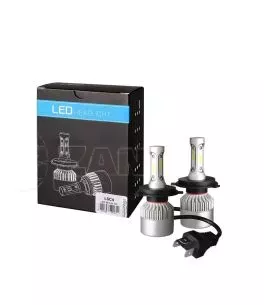 H4 LED SET C6 9-32V 6.500K 10.000lm 4 X 10W ΛΑΜΠΑ ΜΕ COB EPISTAR 1021 LED ΚΑΙ ΑΝΕΜΙΣΤΗΡΑΚΙ M-TECH - 2 ΤΕΜ. 