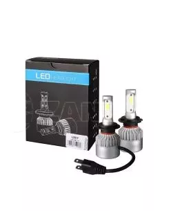 H7 LED SET C6 9-32V 6.500K 10.000lm 4 X 10W ΛΑΜΠΑ ΜΕ COB EPISTAR 1021 LED ΚΑΙ ΑΝΕΜΙΣΤΗΡΑΚΙ M-TECH - 2 ΤΕΜ. 