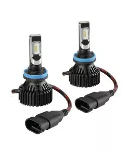 H8/H9/H11/H16 9-32V 6.500K 8.000lm 60W PGJ19-X HALO LED SERIE 6 STANDARD 8LED ZES 2ΤΕΜ. LED KIT 