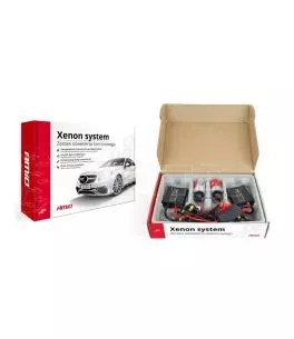 H7M 6000K 9-16V KIT XENON SLIM BALLAST 35W AMiO – 1 ΤΕΜ. 