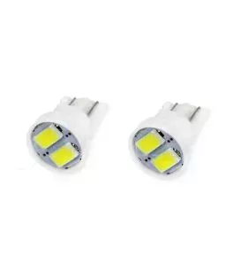 T10 W5W 12V LED 2xSMD5730 ΛΕΥΚΟ AMIO – 2 ΤΕΜ. 