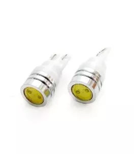 T10 W5W 12V 1W LED 1xSMD HP ΛΕΥΚΟ 5600K AMIO – 2 ΤΕΜ. 