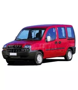 FIAT DOBLO I 2000-2006 ΚΑΠΑΚΙΑ ΚΑΘΡΕΠΤΩΝ ΧΡΩΜΙΟ 