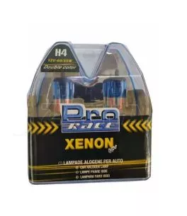 H4 12V 60/55W P43t RAINBOW BLUΕ ΤΥΠΟΥ XENON PRO-RACE -  2 ΤΕΜ. 