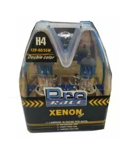 H4 12V 60/55W P43t RAINBOW BLUΕ ΤΥΠΟΥ XENON PRO-RACE -  2 ΤΕΜ. 