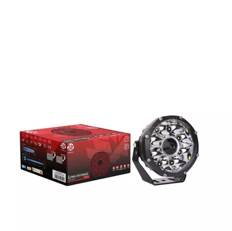 M-tech ΠΡΟΒΟΛΕΑΣ ΕΡΓΑΣΙΑΣ WORK LIGHTS LASER 12/24V 45W 6.400lm 8xHP+1xLASER LED 133x123x74mm M-TECH - 1 ΤΕΜ. WLLDL105/MT 