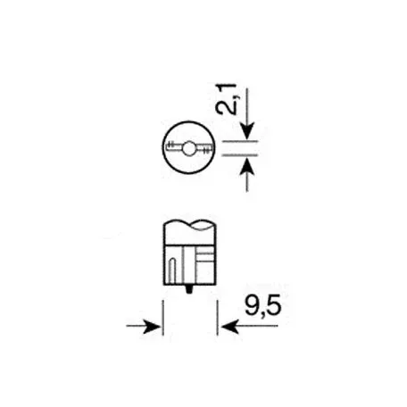 Lampa ΛΑΜΠΑ ΑΚΑΛΥΚΗ 12V  L5810.3 