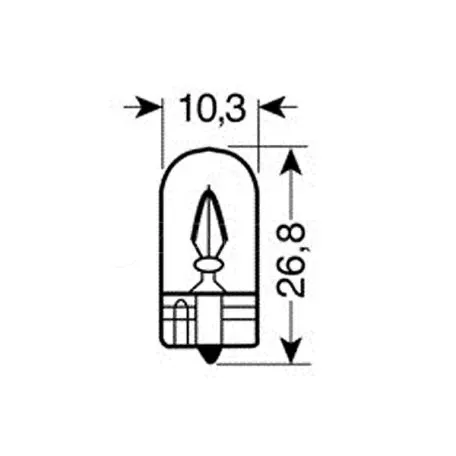 Lampa ΛΑΜΠΑ ΑΚΑΛΥΚΗ 12V  L5810.3 