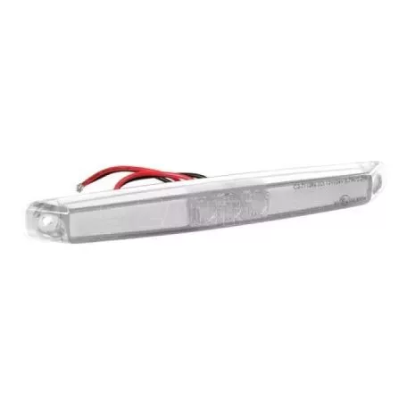 Lampa ΑΔΙΑΒΡΟΧΟ ΦΩΣ ΘΕΣΕΩΣ 12/24V NEON EFFECT (ΛΕΥΚΟ ΦΩΣ 13 LED - 17cm) L4147.8 