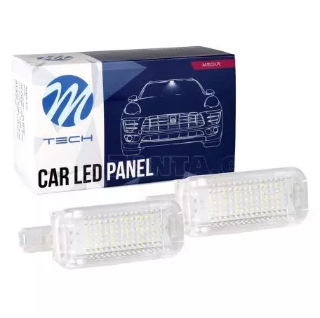 M-tech AUDI ΦΩΤΑ ΠΟΔΙΩΝ (ΚΑΜΠΙΝΑΣ) 18 LED - 2 ΤΕΜ. CLB106/MT 